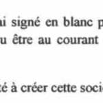 selon les exigences de Solo j’ai signé ordres de virement à blanc d’après RANARISON Tsilavo