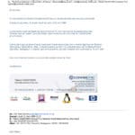 RANARISON Tsilavo envoie la prévision d’envoi des matériels CISCO à la banque BMOI le 13 mars 2009_Page1